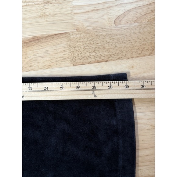 THE KOOPLES Wide Leg Trouser Track Sweat Pant XS Black Velvet Pull On NWT‎ - Picture 14 of 14